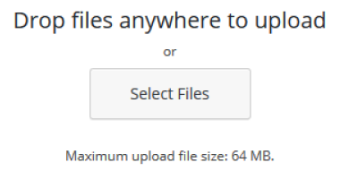 Upload new image files to WP gallery
