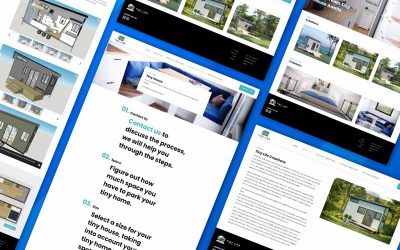 Website Design for Tiny Homes, Lake Macquarie
