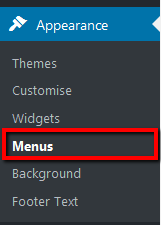 appearance - menus