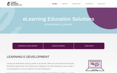 Website Design online learning solutions, Erina, Central Coast